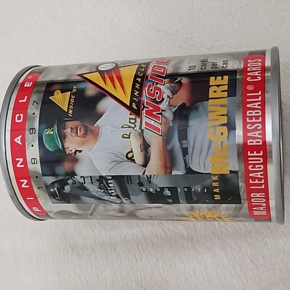 PINNACLE 1997 Mark McGwire Major League Baseball Cards ⚾️ In A Can - Picture 4 of 14